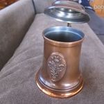 Régi Lignifer Fedeles Sörös fém korsó fotó