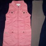DIESEL dögös farmer ruha + ajándék leggings 5-6 év 116 fotó