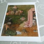 Hieronymus BOSCH: A mértéktelenség allegóriája, Kiállításról üdvözlőlap fotó