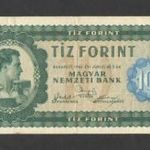 10 forint 1946. VF+!! NAGYON SZÉP BANKJEGY!! RITKA!! fotó