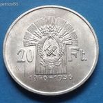 1956 - JÓ FORINT SOR - 20 Forint EXTRA ! ezüst fotó