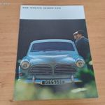 régi retró 1966-os VOLVO 120 SERIE prospektus, hibátlan. fotó