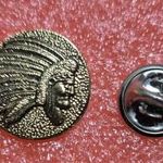Indian amerikai motormárka jelvény, kitűző, fotó