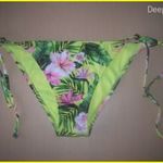 H&M színes, mintás, fémdíszes, oldalai megkötős fürdő alsó, bugyi S fotó
