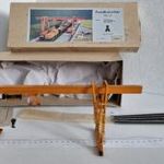 Ei12 H0 Plasticart réz portál daru dobozában - csörlőzhető - Vasútmodell terepasztal kiegészítő fotó