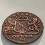 Hollandia, Utrecht város 1 duit 1786 érme fotó
