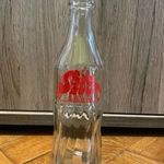 Sztár átlátszó retró üdítős üveg fotó