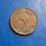 Ausztralia 1/2 penny 1942 kenguru fotó