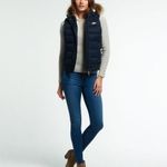 Hibátlan SUPERDRY Microfibre Hooded Gilet női mellény - S - 3db nincs posta ! fotó
