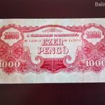 1000 VH pengő 1944 bankjegy fotó