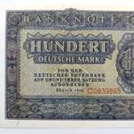 HASZNÁLT 1948-AS (NDK) 100 MÁRKA BANKJEGY (UNC) (A082) fotó