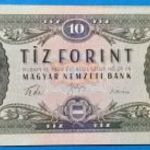 1960 -as 10 Forint bankó Ritkább !!!! F (L1831) fotó