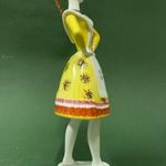 Hollóházi porcelán figura - Palóc menyecske --- Hibátlan, 24 cm. magas példány fotó