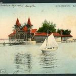 Balaton - Keszthely, Szigetfürdő, 1916.05.18. UV3 fotó