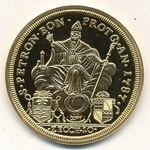 Történelmi aranypénzek: VI. Pius 10 zecchini 1787. UV. fotó