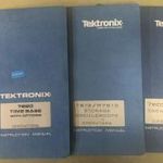 3db TEKTRONIX OSZCILLOSZKÓP MŰSZERKÖNYV 0115c fotó