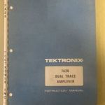 TEKTRONIX 7A26 OSZCILLOSZKÓP SZERVIZKÖNYV 0115c fotó