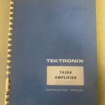 TEKTRONIX 7A16 OSZCILLOSZKÓP SZERVIZKÖNYV 0115c fotó