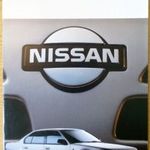 Nissan Maxima prospektus, katalógus 1989-ből fotó