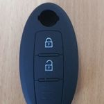 Nissan Pulsar, Leaf, Juke, Micra kulcshoz fekete szilikontok fotó