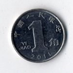 Kína acél 1 Jiao 2011 fotó