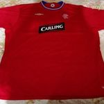 Nagy méretű, férfi Carling póló, ing, 5XL-es, Umbro, foci, futball fotó