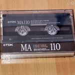 TDK MA 110 perces Type IV -es metál magnó kazetta 1 Ft ról nmá! fotó
