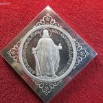 ÁLLÓ SZENT ISTVÁN 5 PENGŐ 1938 CSEGELY !! U.P. ARTEX PP, nagyon enyhe oxidfolt és mikrokarc ! fotó