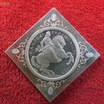 UGRATÓ LOVAS RÁKÓCZI 2 PENGŐ CSEGELY 1935 EZÜST: 20g ARTEX VERET ! PP, enyhe mikrokarc fotó