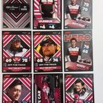 F1 Alfa Romeo Team 9db complet set Topps Turbo Attax 2022 Forma 1 kártya fotó
