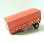 HH26 H0 1: 87 Brekina pótkocsi Circus Krone fotó