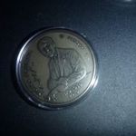 MÉE Szeged Móra Ferenc ezüstpatinázott bronz emlékérem 2014-ből eladó! Ritkább! fotó