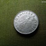 NÉMETORSZÁG - 50 PFENNIG 1942 B - HOROGKERESZTES! fotó