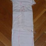 Régi gyermek pólya baba ruha fotó