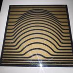 Victor Vasarely - gyönyörű, nagyméretű, modern absztrakt alkotás -1Ft! Nincs minimálár!!! fotó