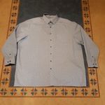 ÚJ Marvelis(német)elegáns világoskék alapon sötétkék apró mintás pamut nagyméretű férfi ing 3XL mb73 fotó