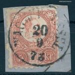 1867 WAGENDRÜSSEL lebélyegzés (sérült bélyeg!) | Gudlin: 600 pont fotó