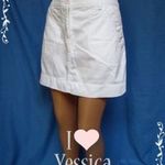 Yessica csini fehér pamut szoknya M/L fotó