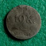 10 KORONA 901-902 905-907 MAGYAR SÚLYPÉNZ MONARCHIA fotó