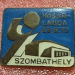 Kosárlabda Európa Bajnokság 1973 Szombathely, jelvény, kitűző 3 x 2, 3 cm fotó