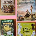 Story Cubes Kalandokkal Voyages társasjáték társas játék fotó