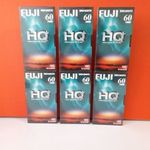 Eredeti FUJI HQ+ 60 VHS videókazetta !! Bontatlan !! 6db együtt !! fotó