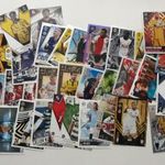 Vegyes focis kártya csomag 32 db - Match Attax, Superstars, Vini, 100 club Mbappe ... fotó