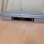 LG DVD/VHS VC8716 /hat/ 6 fejes kombó, eredeti távirányító + 2 videófilm fotó
