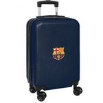 Barcelona bőrönd kabin sötétkék fotó