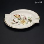 Zsolnay porcelán pillangó mintás hamutál, hamu tál fotó