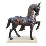 Hatalmas bronz ló szobor B153 fotó