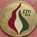 Forradalmi Ifjúsági Napok 1983 nagyméretű jelvény, kitűző fotó