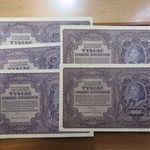 5db LENGYEL 1000 MAREK 1919 EGYBEN ELADÓ kiv- fotó