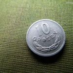 LENGYELORSZÁG - 10 GROSZY 1965 - HIBÁS! ANYAGTÖBBLET! fotó